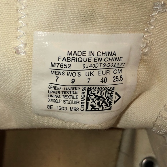 Converse All Star Preloved Sneakers B5 - Picture 5 of 8